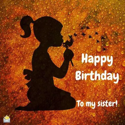 Happy Birthday to my sister!