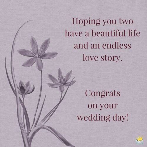 Wedding Wishes | Messages for a Newly Married Couple