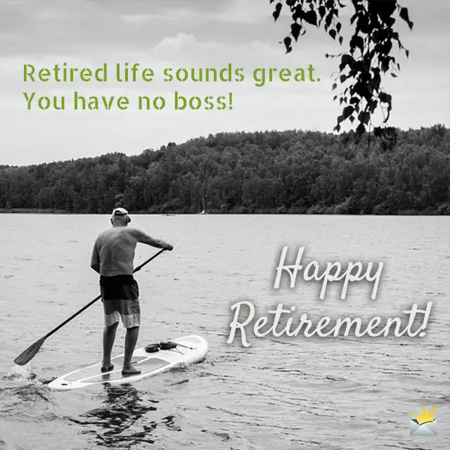 Retirement Wishes for Lucky Pensioners From the Heart