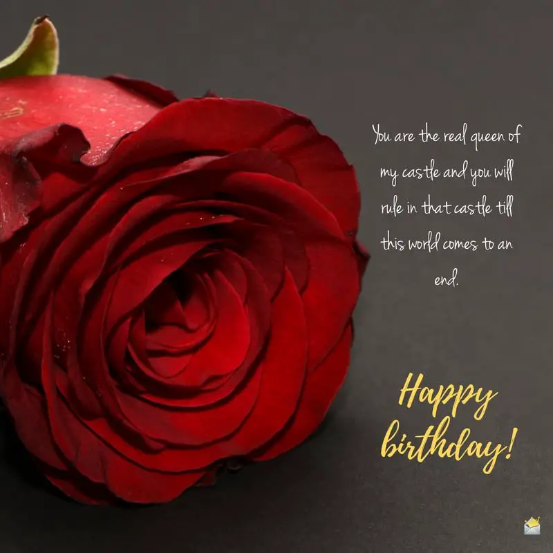 Happy Birthday For Your Wife Romantic Cute Quotes For Her