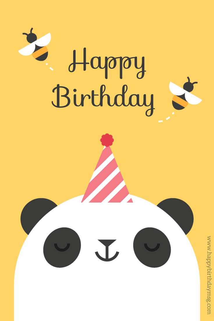 Cute Happy Birthday Cards