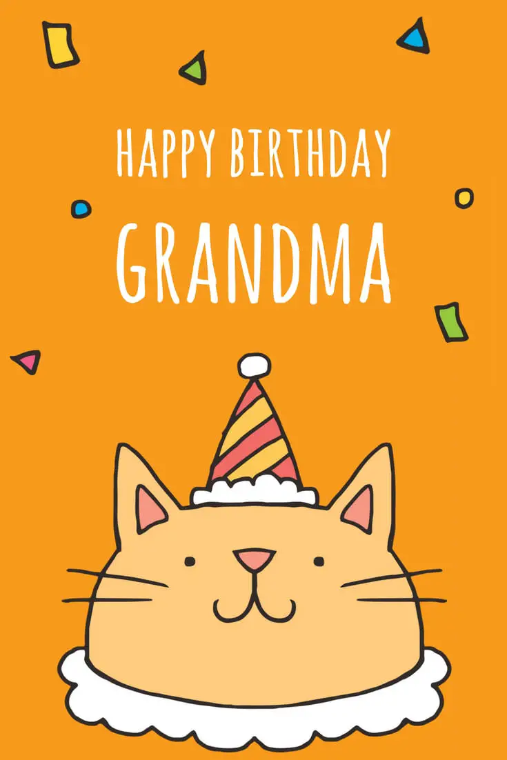 Cards For Grandma Birthday