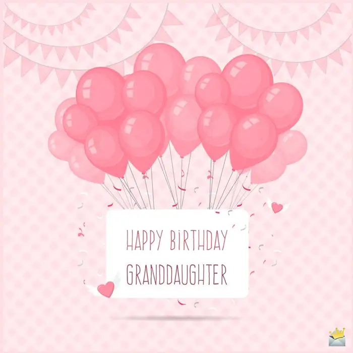The 60 Happy Birthday Granddaughter Wishes Wishesgreeting