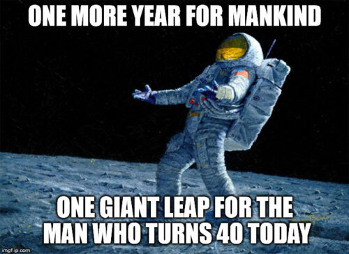 40th Birthday Memes Wishesgreeting