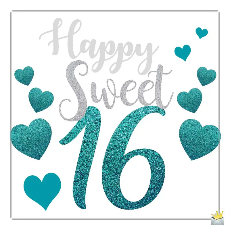 16th Birthday Wishes Messages For Their Sweet Milestone