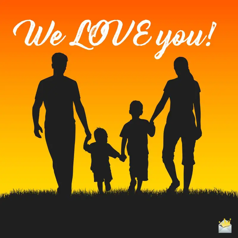 Love Quotes For Mom And Dad A Family Affair