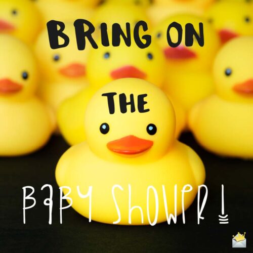 Baby Shower Wishes And So it Begins!