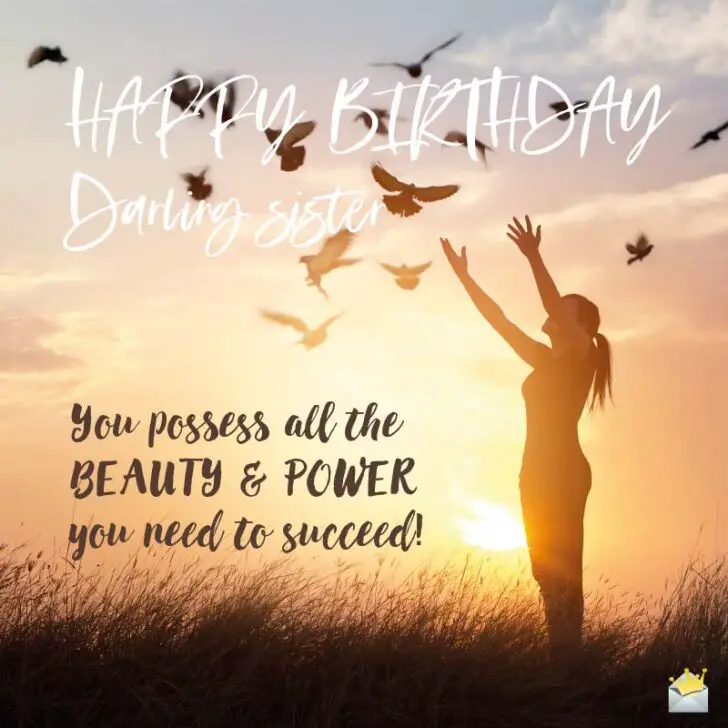 Live it Up, Sis! | Inspirational Birthday Messages for your Sister