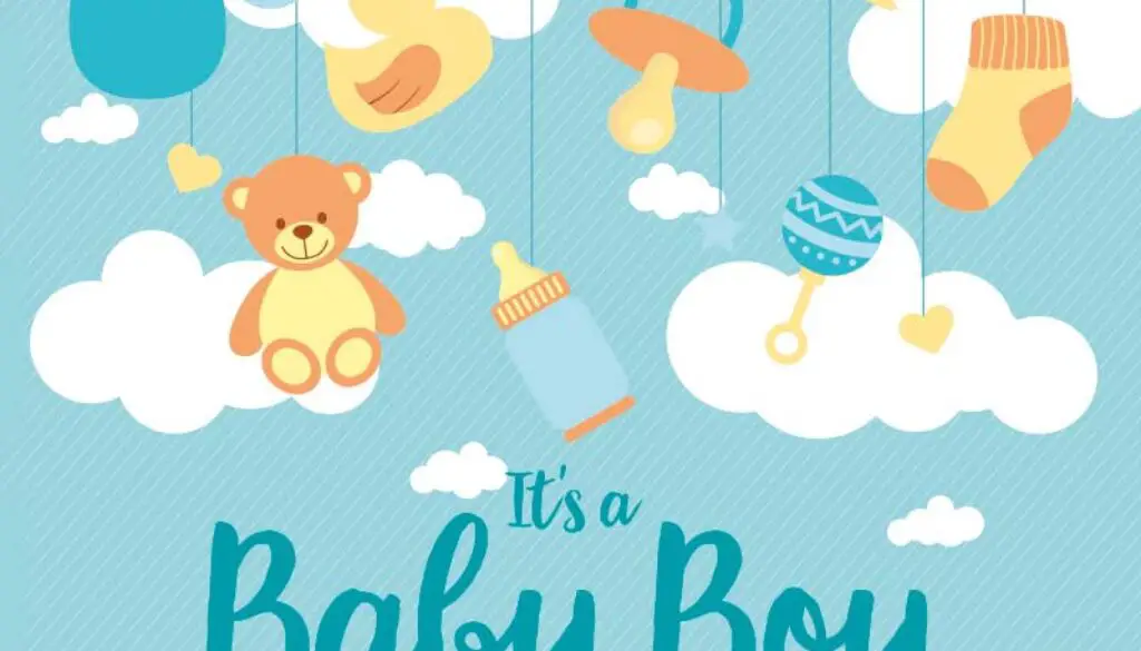 It's a Baby Boy Shower!