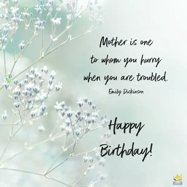 Happy Birthday Wishes For Mom Birthday Quotes For Mother