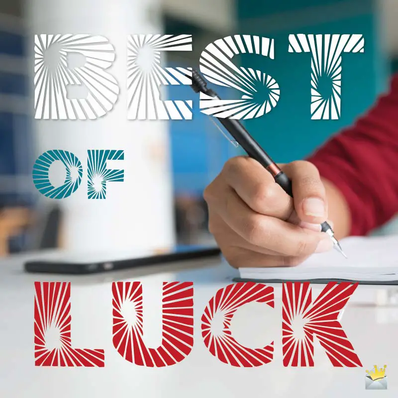 Good Luck On Your Exams Fingers Crossed