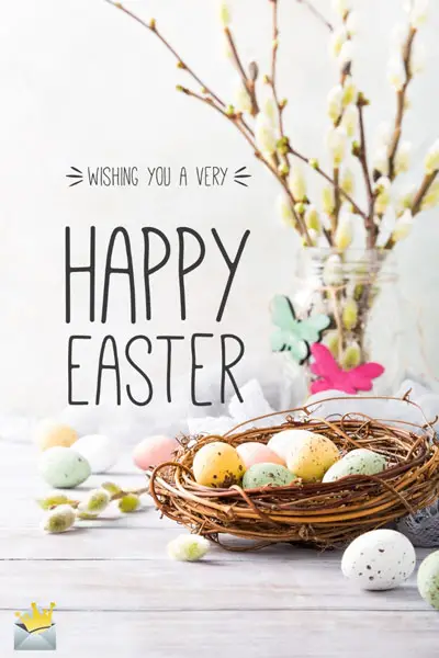 Wishing you a very Happy Easter.
