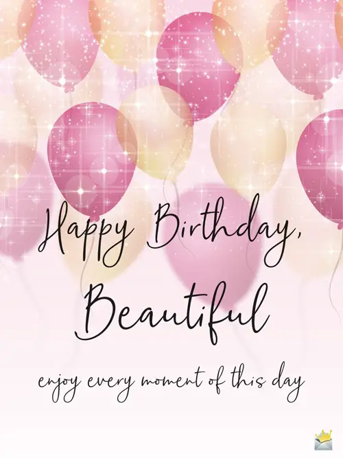 Happy Birthday Beautiful! | Shine Like the Star You Are