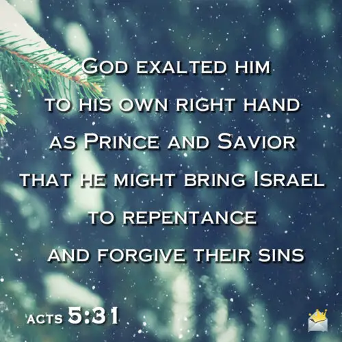 Christmas bible verse to help you wish on message, chat or social media.