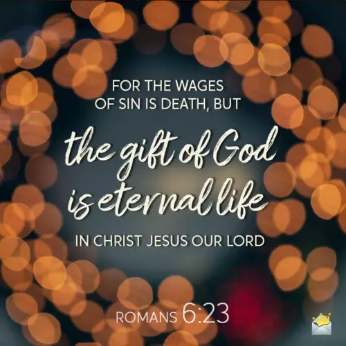 Christmas Bible verse for wishing.