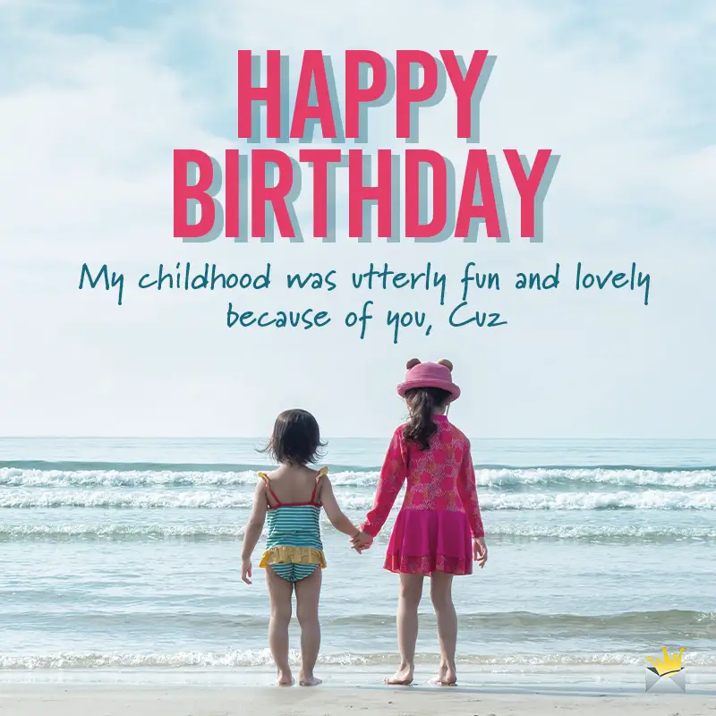 Featured image of post Birthday Wishes For Cousin Sister Like Friend - I feel that i&#039;m definitely one of the luckiest!