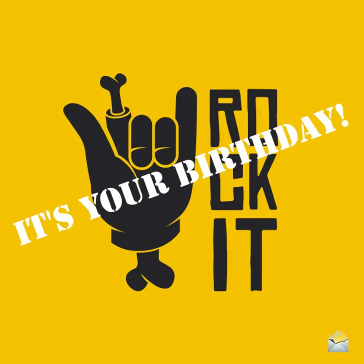 You Rock! | Birthday One-Liners