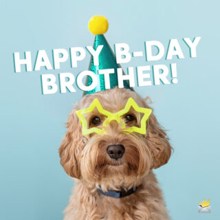 Happy Bday, Bro! | Birthday Wishes for your Brother