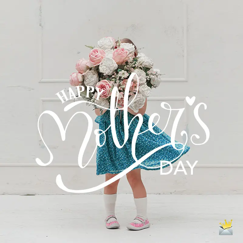 happy mothers day images with flowers