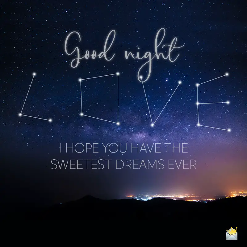 Way to goodnight say the sweetest Cute Ways