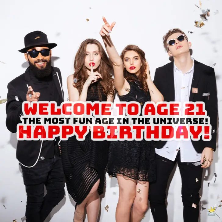Happy 21st Birthday Wishes