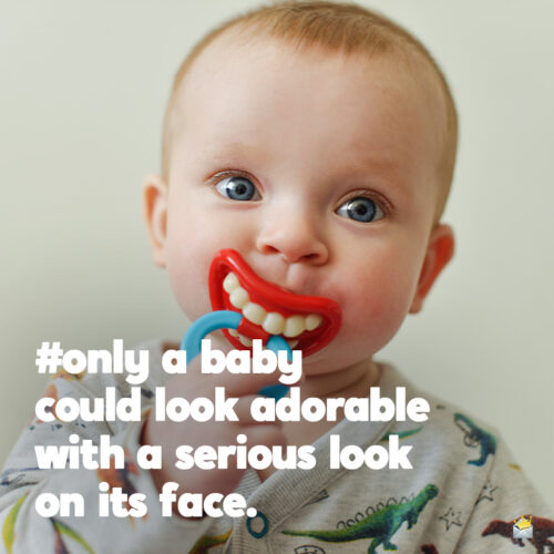 Baby caption for photo posts.
