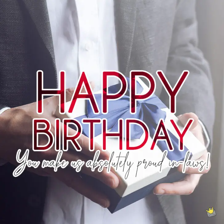 Birthday Wishes for Your Son-in-law