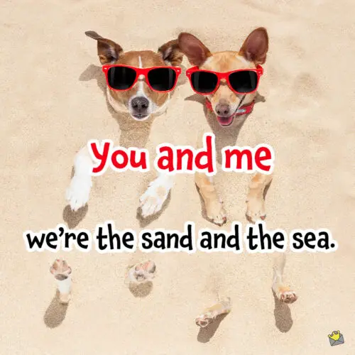 Beach and sand puns for instagram.