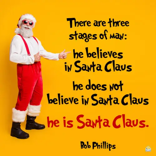 Funny Christmas quote.