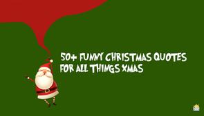 Best 50+ Funny Christmas Quotes for All Things Xmas